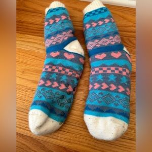 Warm festive socks